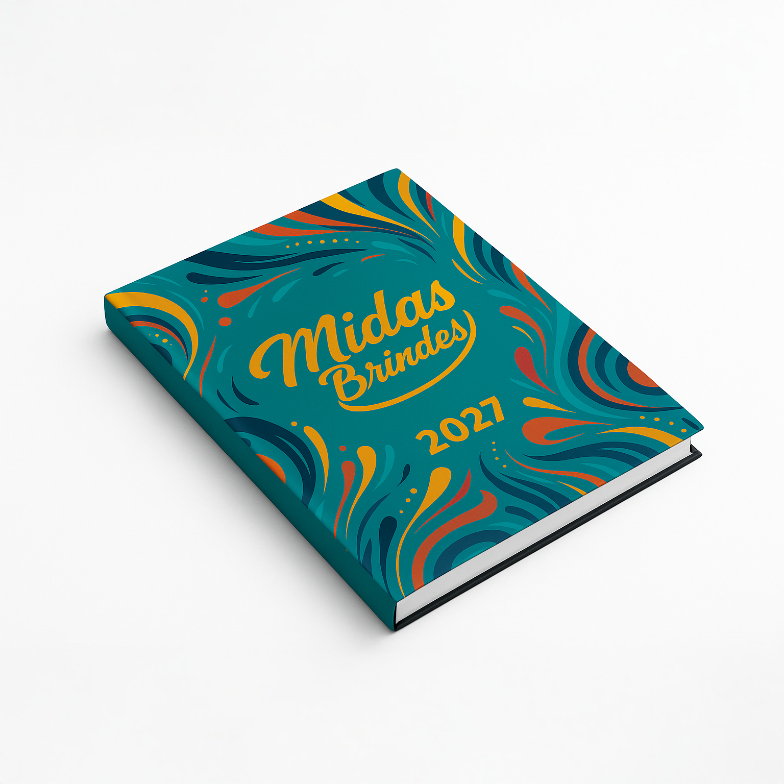 Agenda Diária 2027 Personalizada – Capa Dura Impressão Colorida Brochura