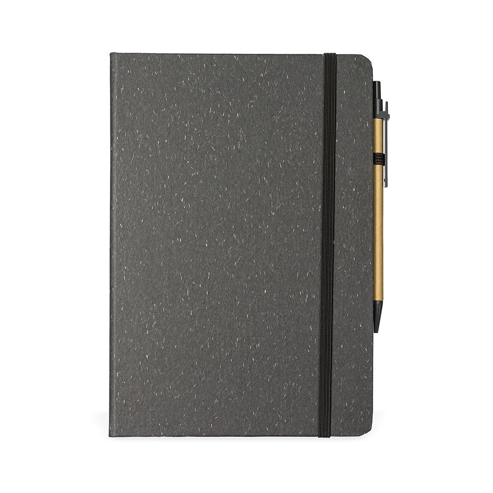 Caderneta Tipo Moleskine Capa Fibra de Arroz Personalizado MB8290 - Imagem 8