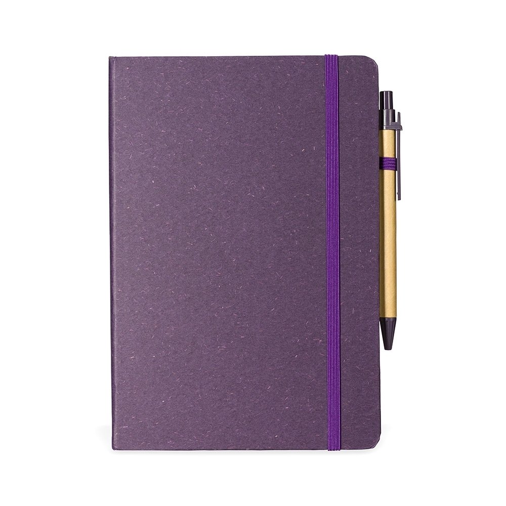 Caderneta Tipo Moleskine Capa Fibra de Arroz Personalizado MB8290 - Imagem 9