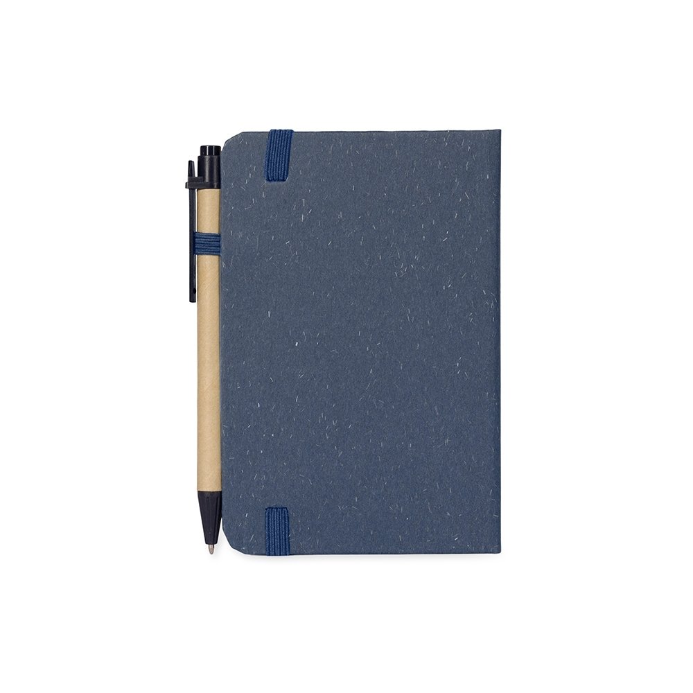 Caderneta Tipo Moleskine Capa Palha de Trigo Personalizado MB8288 - Imagem 3