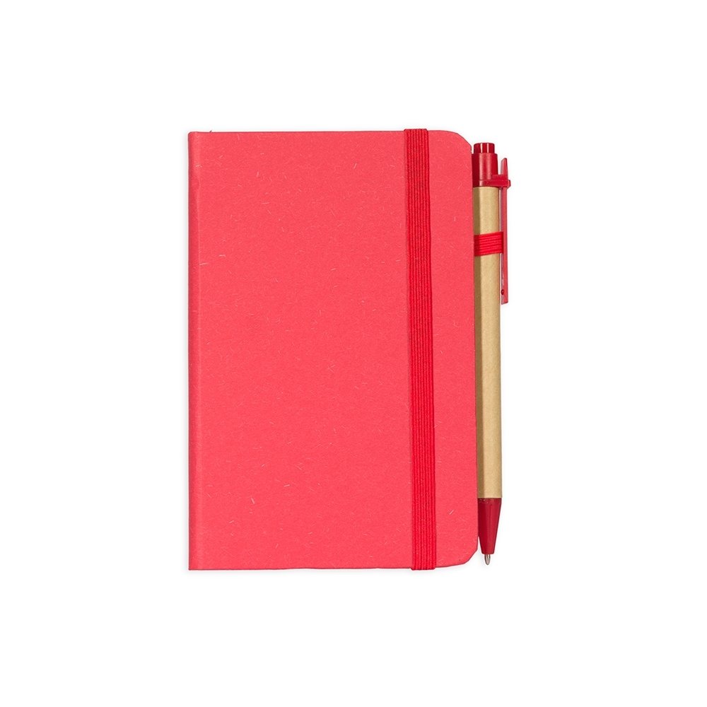 Caderneta Tipo Moleskine Capa Palha de Trigo Personalizado MB8288 - Imagem 10