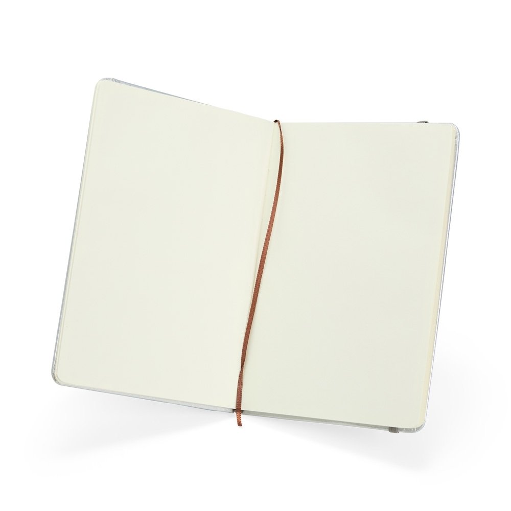 Caderneta Tipo Moleskine Couro Sintético Personalizado MB3005 - Imagem 2