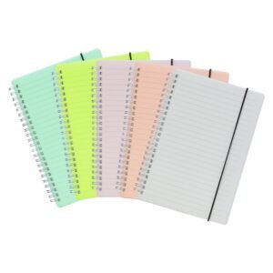 Caderno com Capa Plástica Personalizado MB5058