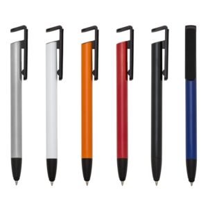 Caneta de Metal Touch e Suporte Personalizada MB13589