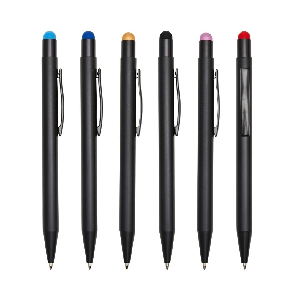 Caneta de Metal com Ponta Touch Personalizada MB14949