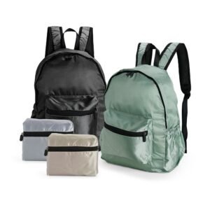 Mochila Dobrável de Poliéster Impermeável Personalizada MB19041