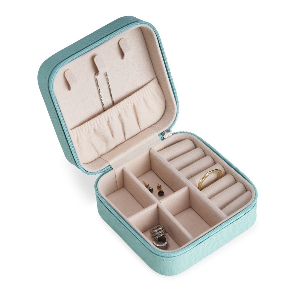 Porta-Joias Couro Sintético Personalizado MB1618 - Imagem 2