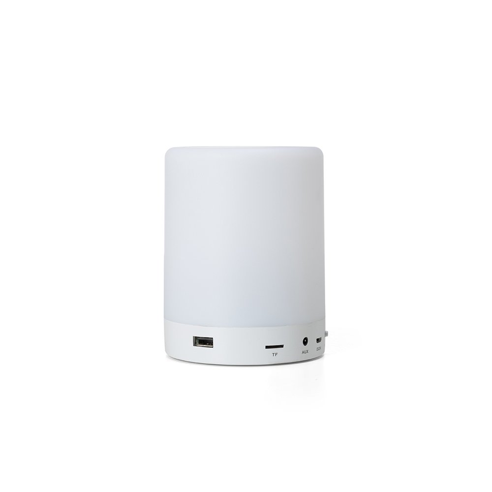 Caixa de Som Bluetooth com Luminária Personalizada MB4067 - Imagem 4