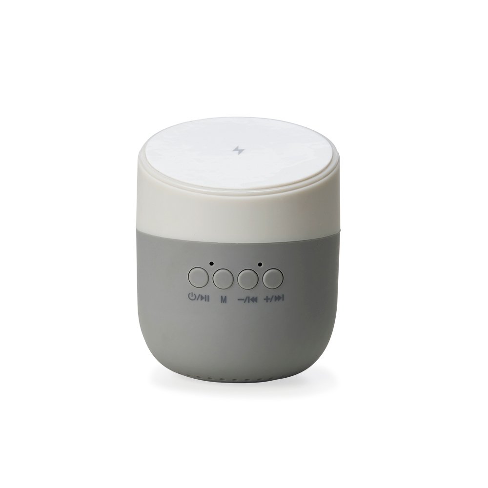 Caixa de Som Bluetooth com Carregador por Indução Personalizada MB4366 - Imagem 3