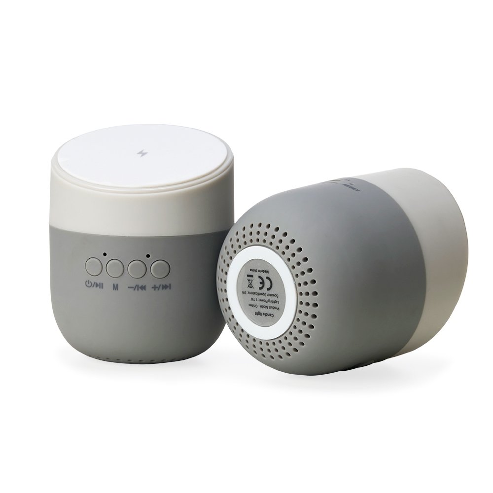 Caixa de Som Bluetooth com Carregador por Indução Personalizada MB4366 - Imagem 6