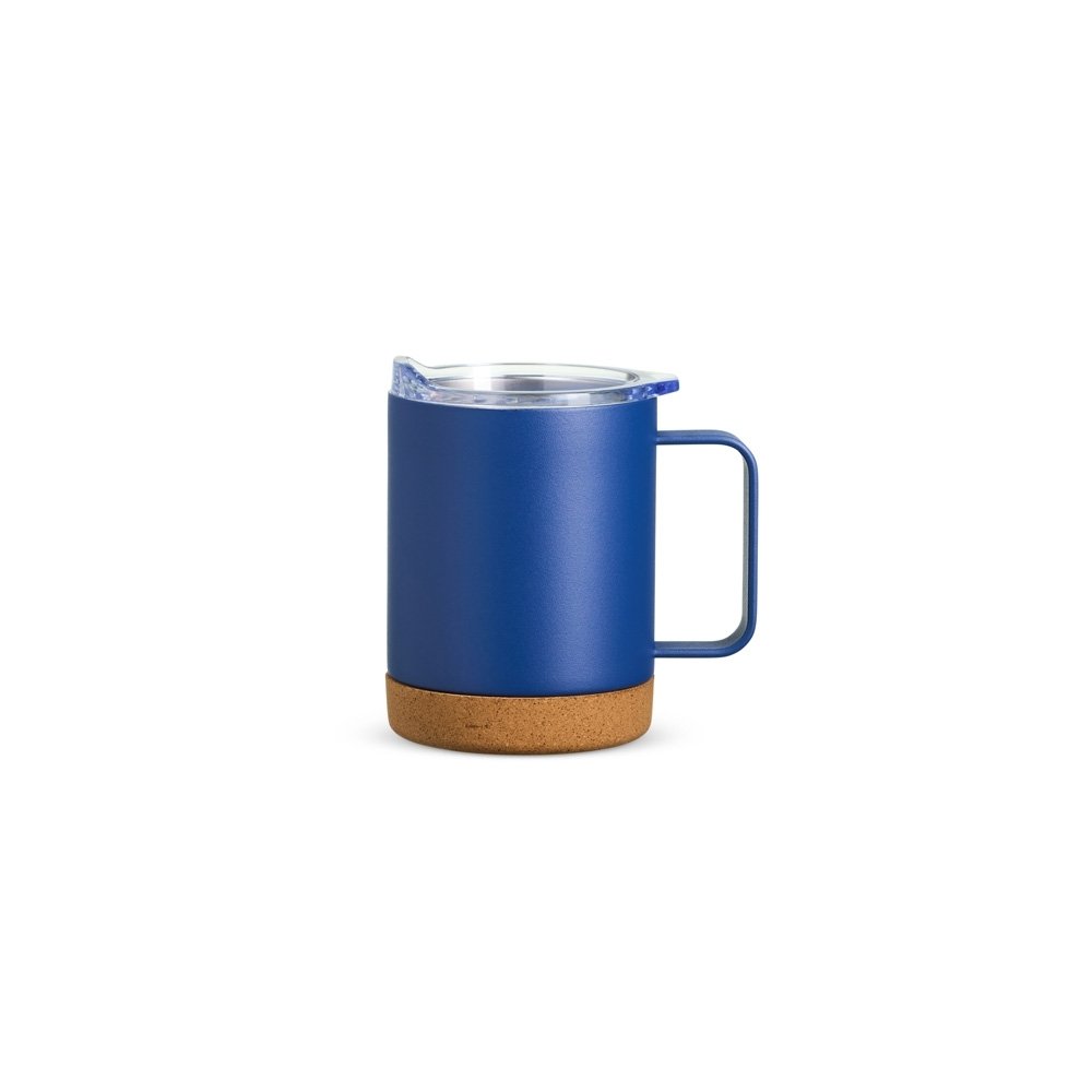 Caneca Térmica de Inox e Base em Cortiça 400ml MB18838 - Imagem 3