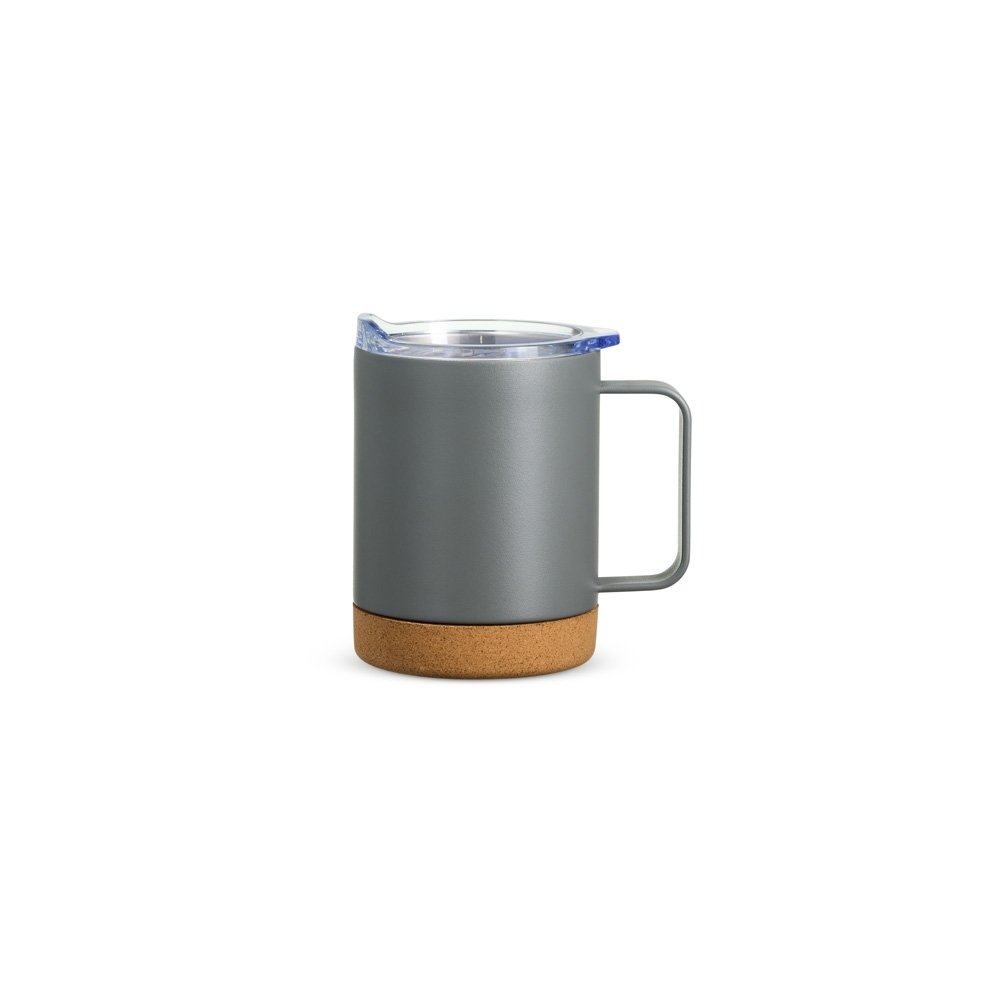 Caneca Térmica de Inox e Base em Cortiça 400ml MB18838 - Imagem 5