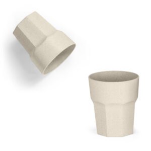 Copo Ecológico Fibra de Arroz de 400ml MB94637
