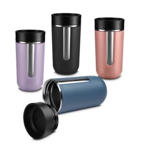 Copo Térmico de Inox Parede Dupla 400ml MB15166