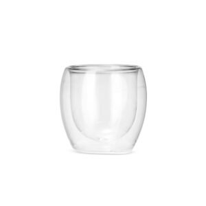Copo de Vidro Parede Dupla de 250ml MB15398