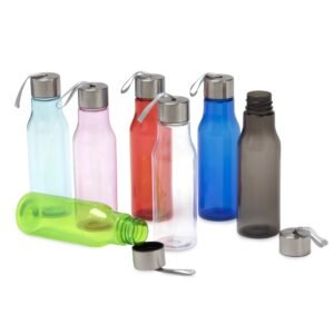 Garrafa Plástica de 600ml com Tampa de Metal MB18695