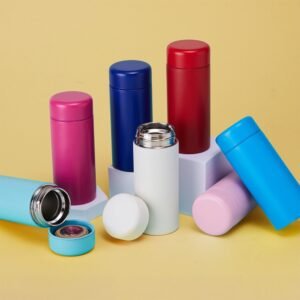 Garrafa Térmica de Inox Parede Dupla 200ml MB3968