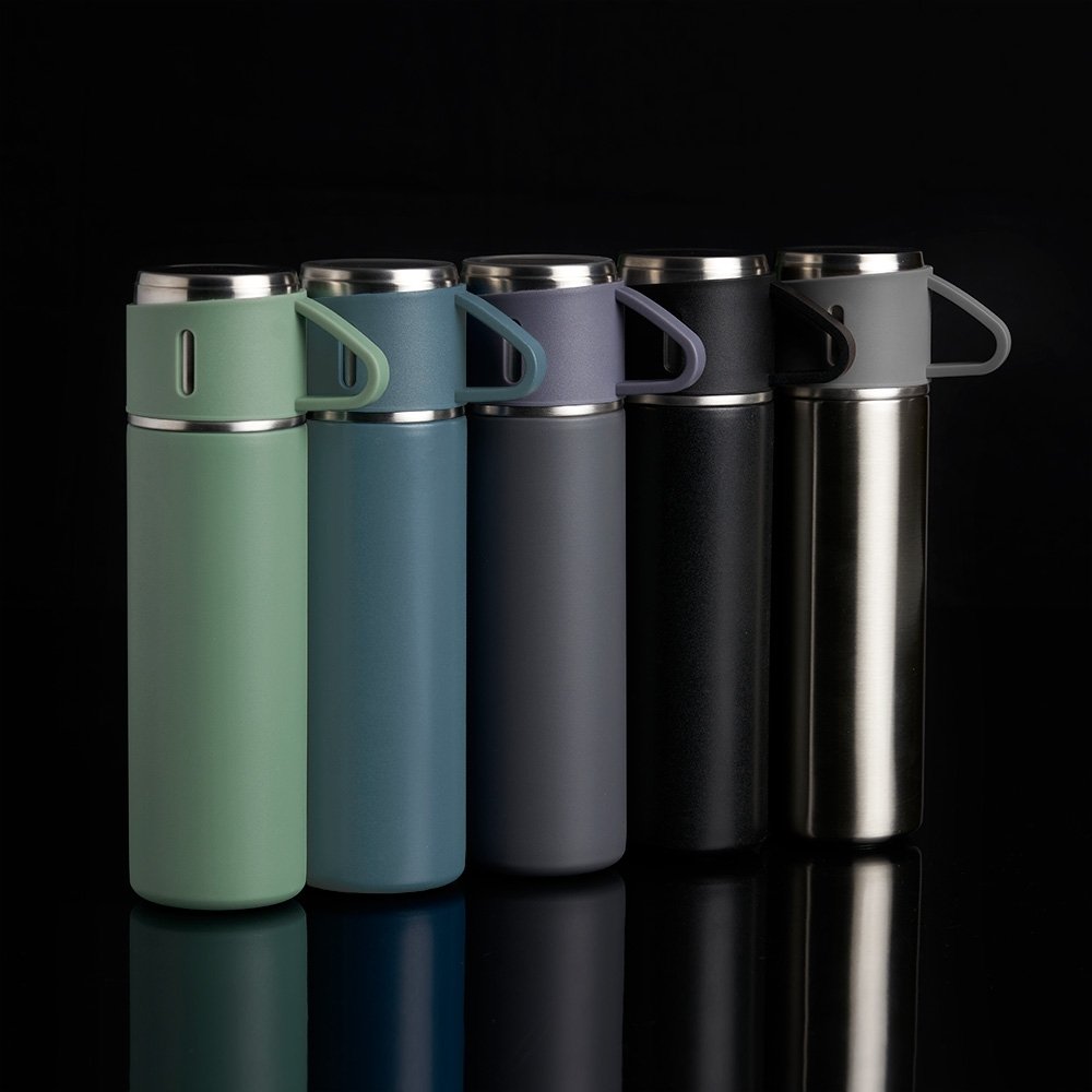 Garrafa Térmica de Inox 450ml MB18639 - Imagem 12