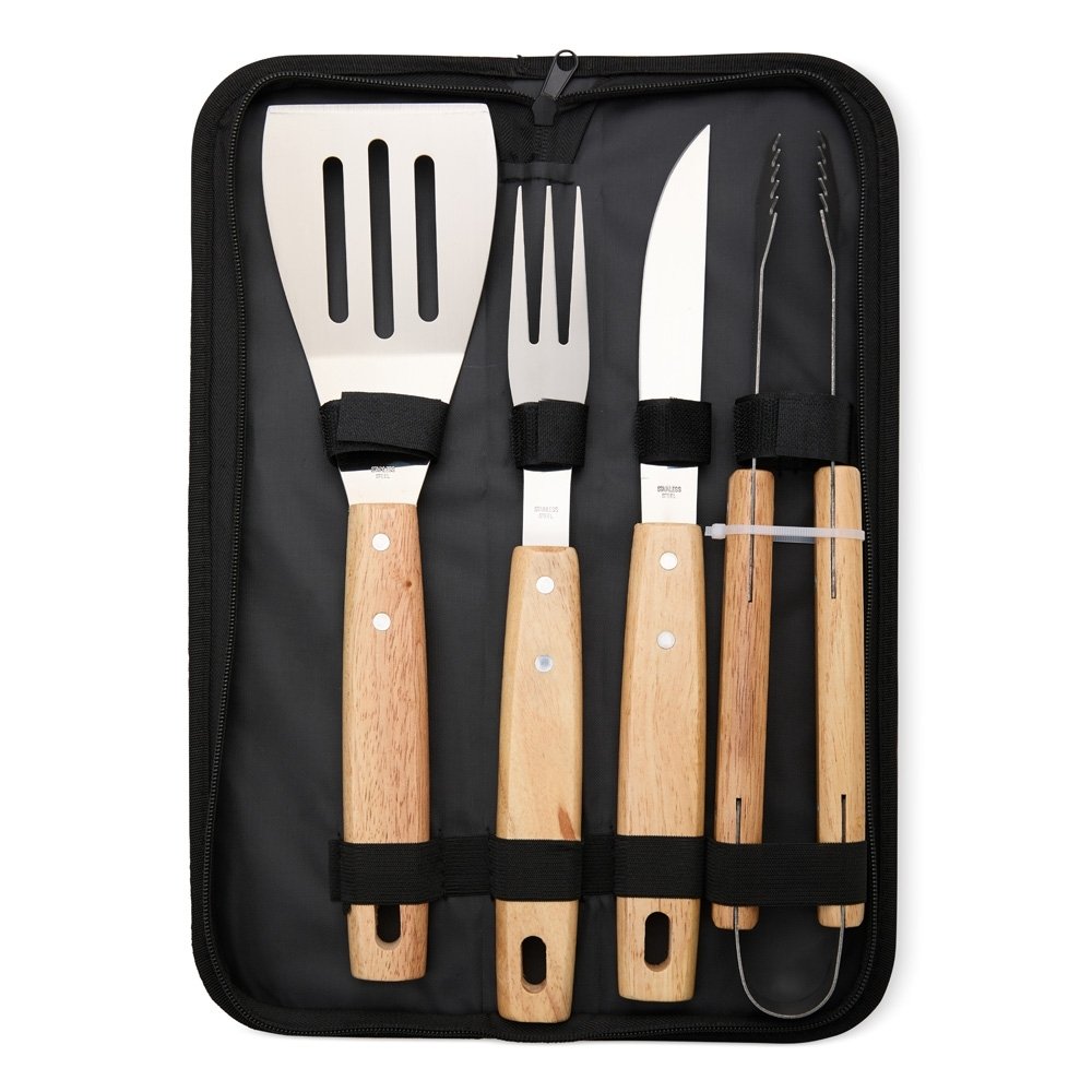 Kit Churrasco Personalizado com 4 Peças MB18894