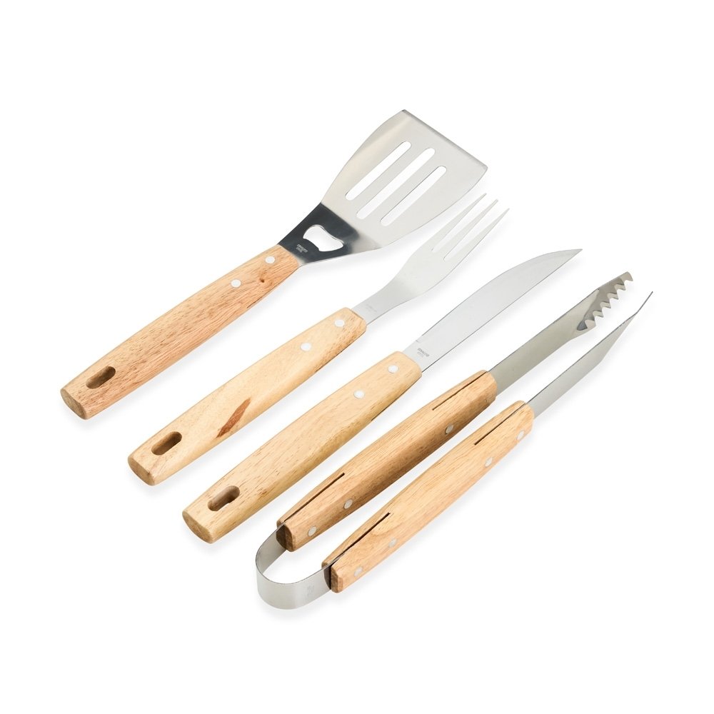 Kit Churrasco Personalizado com 4 Peças MB18894 - Imagem 3