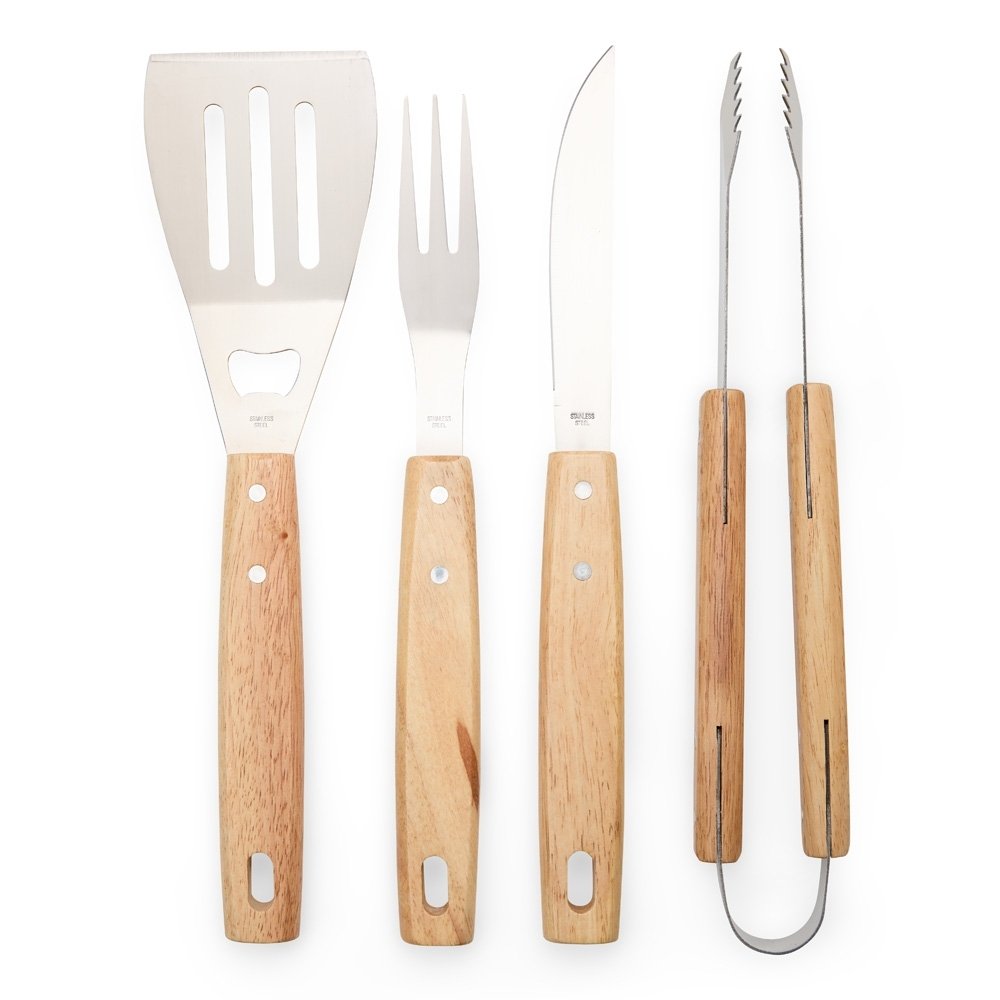 Kit Churrasco Personalizado com 4 Peças MB18894 - Imagem 4