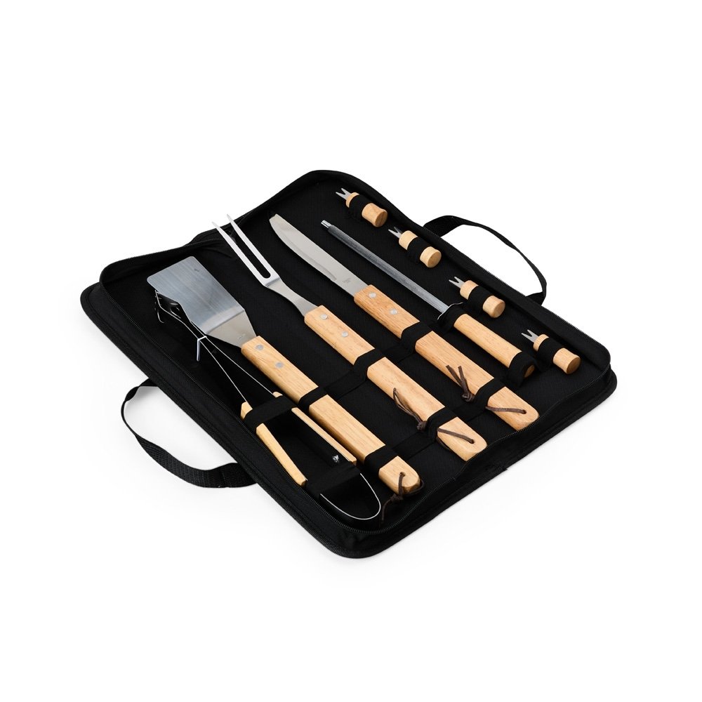 Kit Churrasco Personalizado com 8 Peças MB5184B - Imagem 2