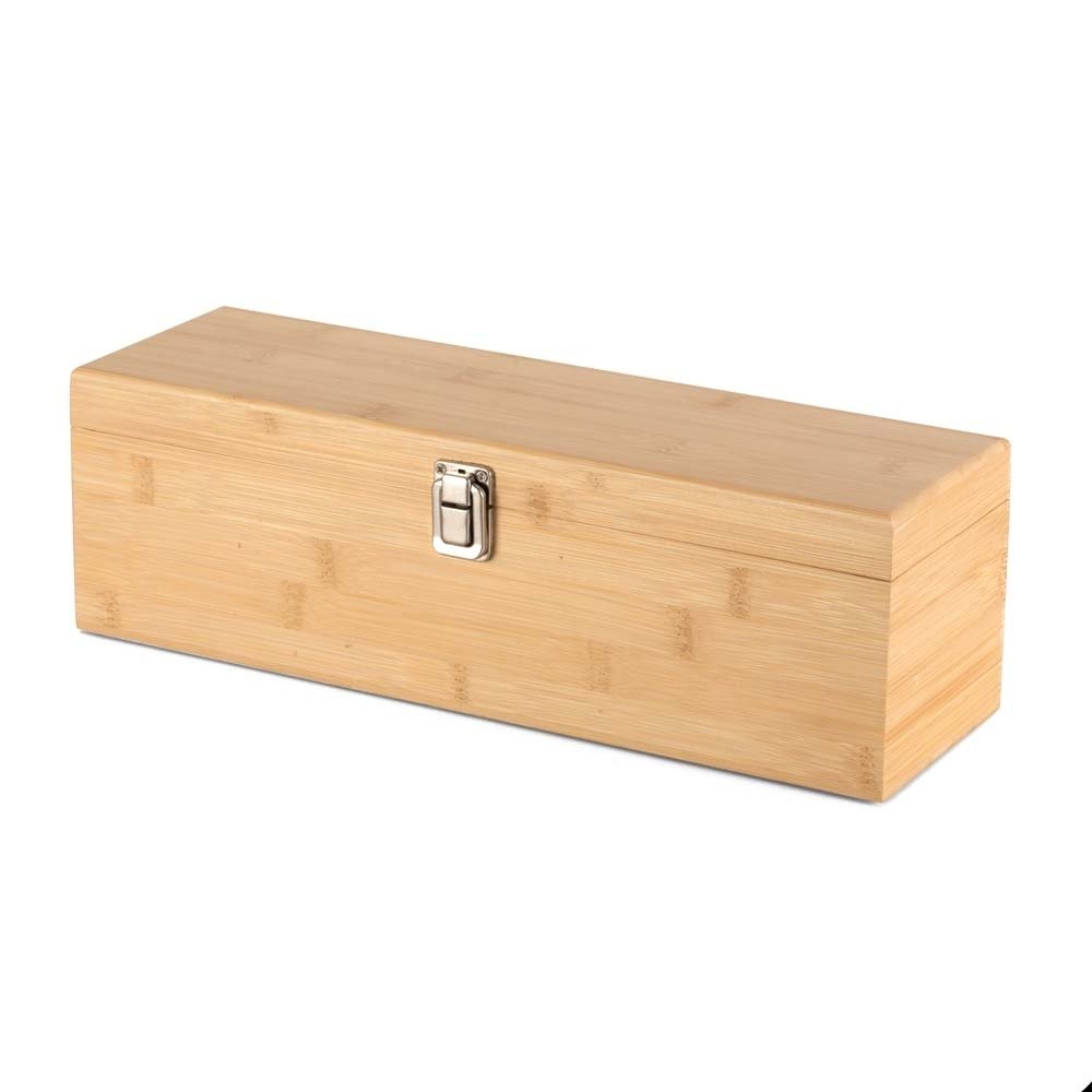 Kit Vinho Personalizado com 4 Peças Caixa de Bambu MB15361 - Imagem 5