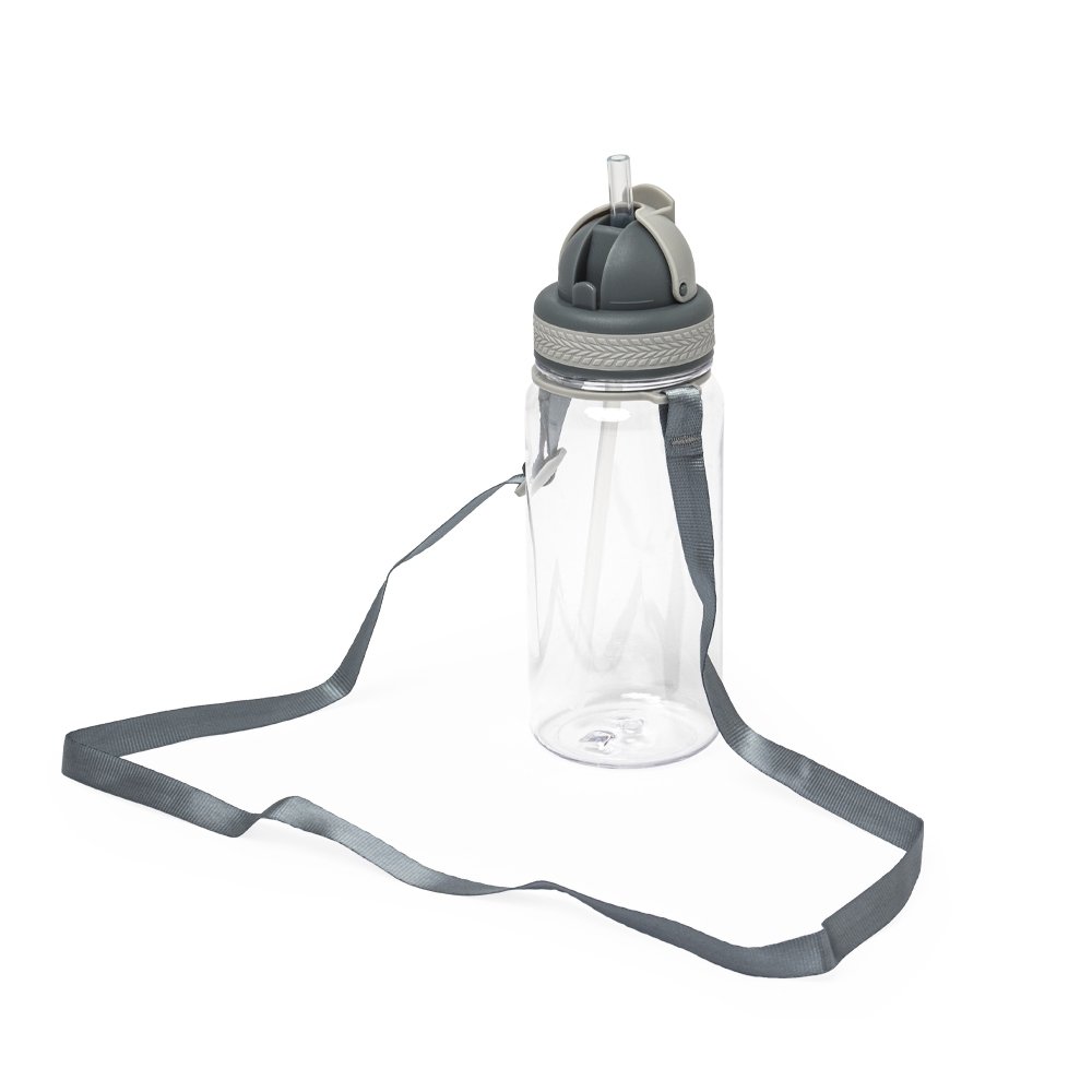 Garrafa Plástica Infantil 420ml com Canudo MB18788 - Imagem 2