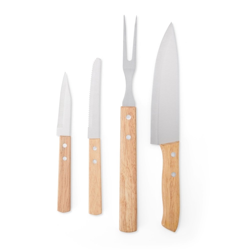 Kit Churrasco Personalizado com 5 Peças MB14697B - Imagem 5