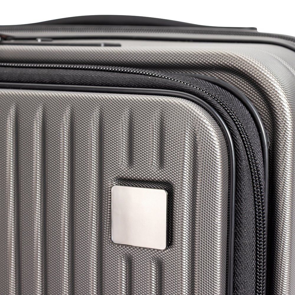 Mala de Bordo Personalizada Carry On 32L em Plástico Rígido com Logo MB8216P - Imagem 4