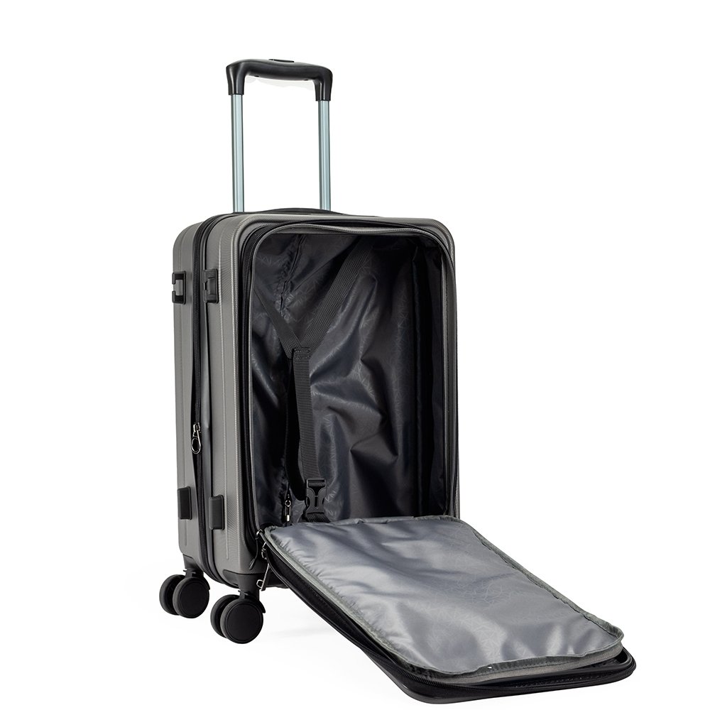 Mala de Bordo Personalizada Carry On 32L em Plástico Rígido com Logo MB8216P - Imagem 5