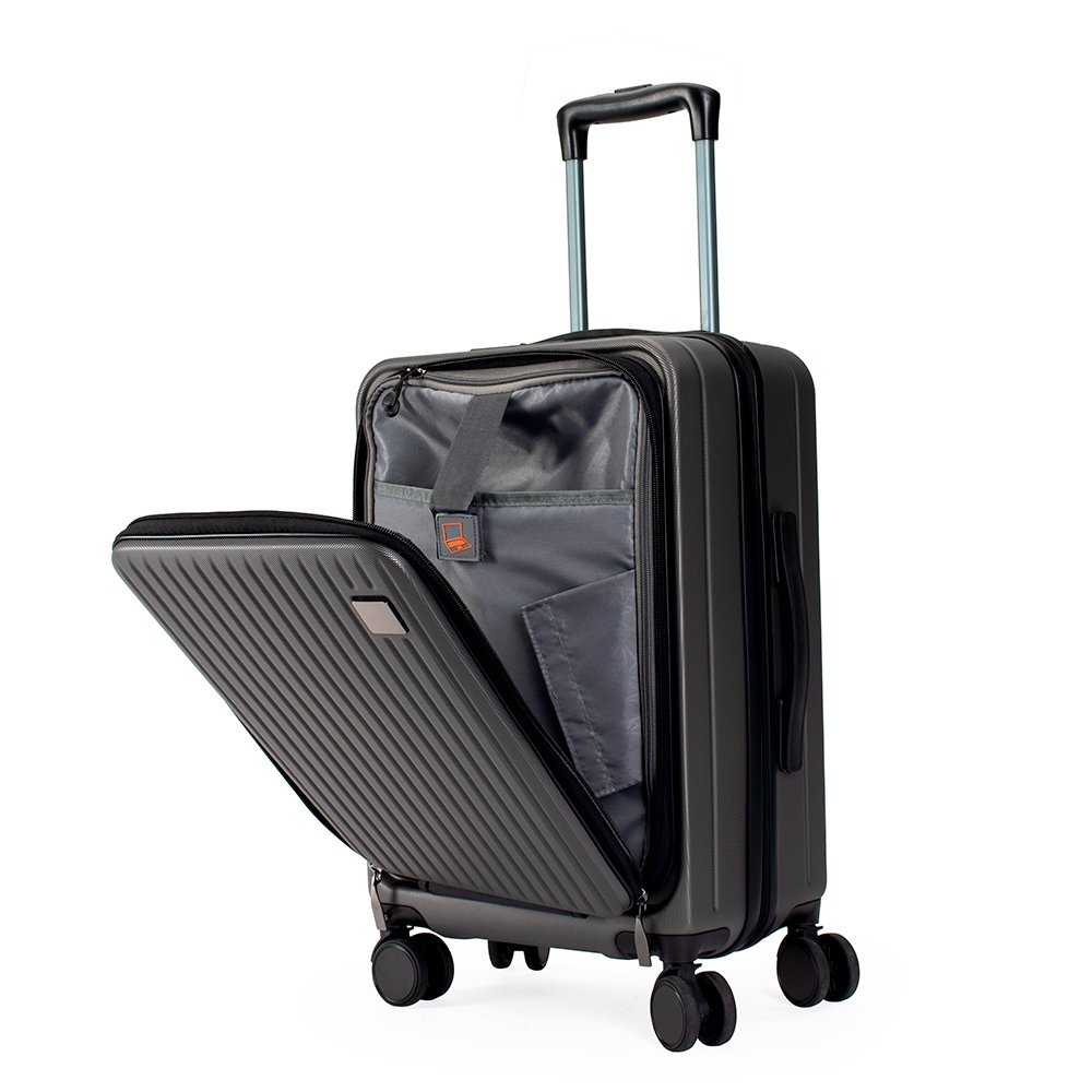 Mala de Bordo Personalizada Carry On 32L em Plástico Rígido com Logo MB8216P - Imagem 7