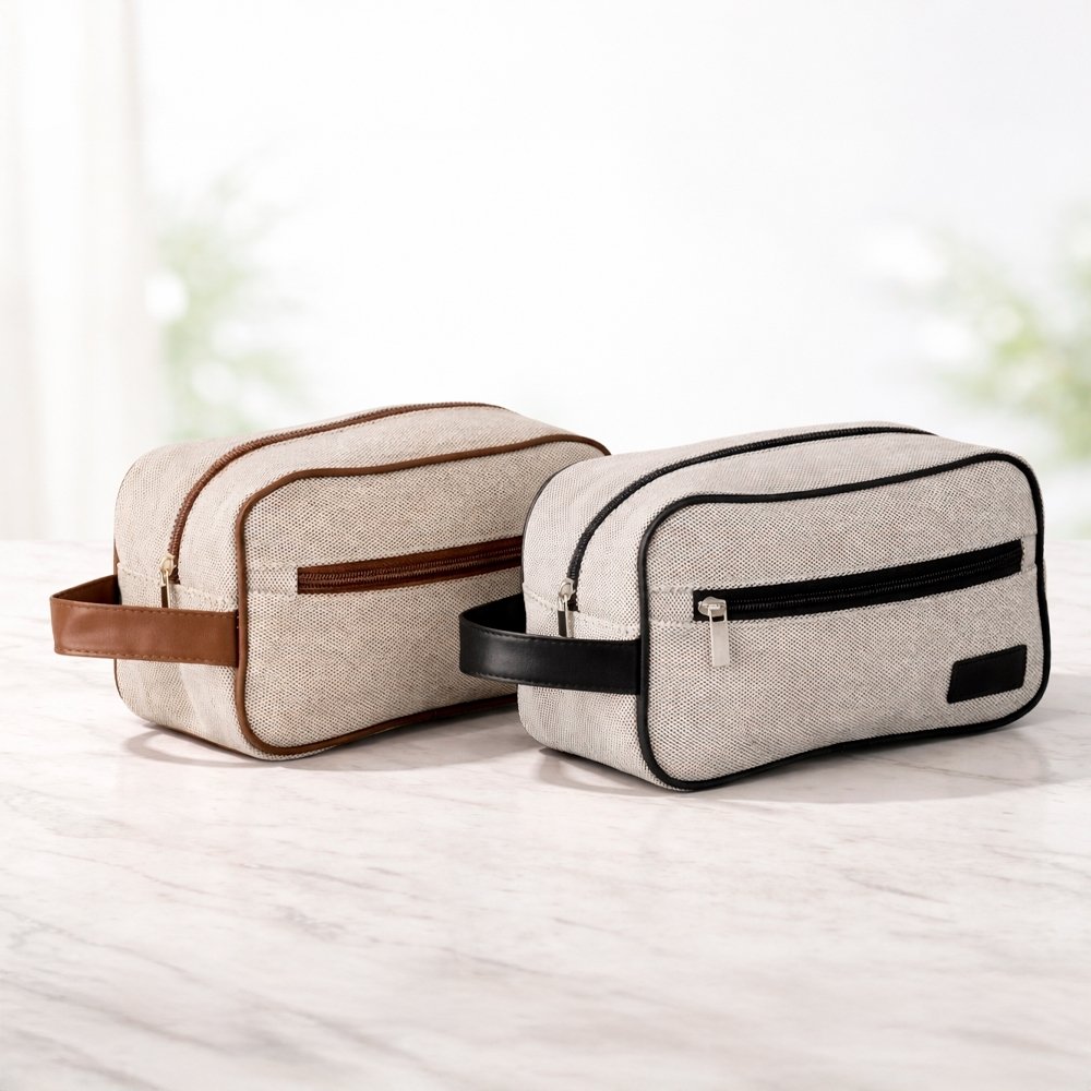 Necessaire Personalizada em Juta Sintético MB19074