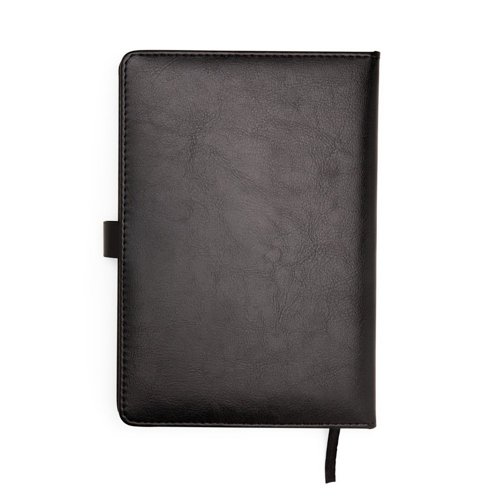 Caderneta Tipo Moleskine Couro Sintético Personalizada MB19110 - Imagem 2