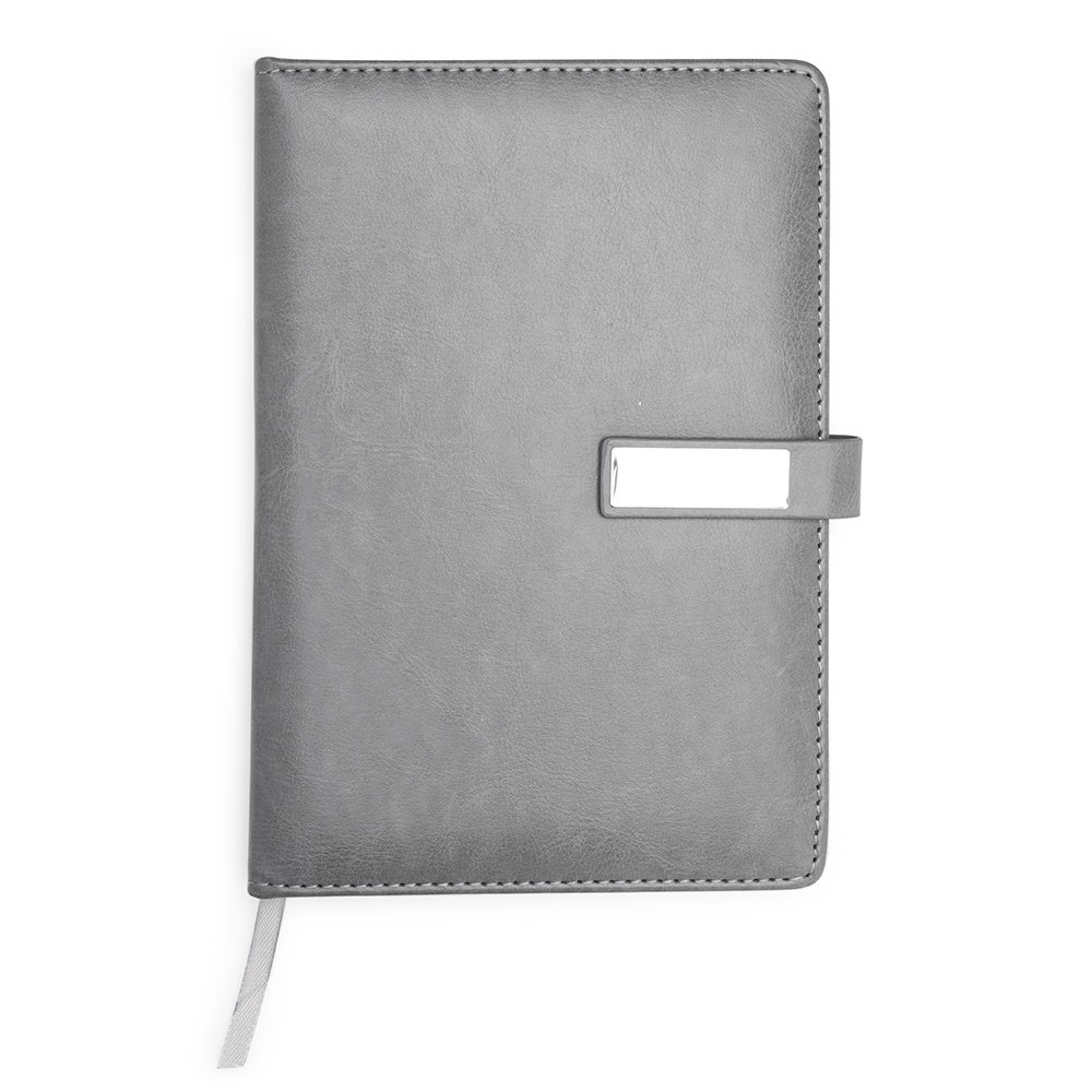 Caderneta Tipo Moleskine Couro Sintético Personalizada MB19110 - Imagem 5