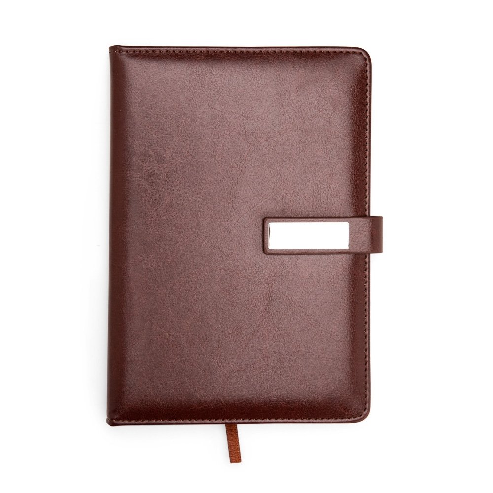 Caderneta Tipo Moleskine Couro Sintético Personalizada MB19110 - Imagem 6