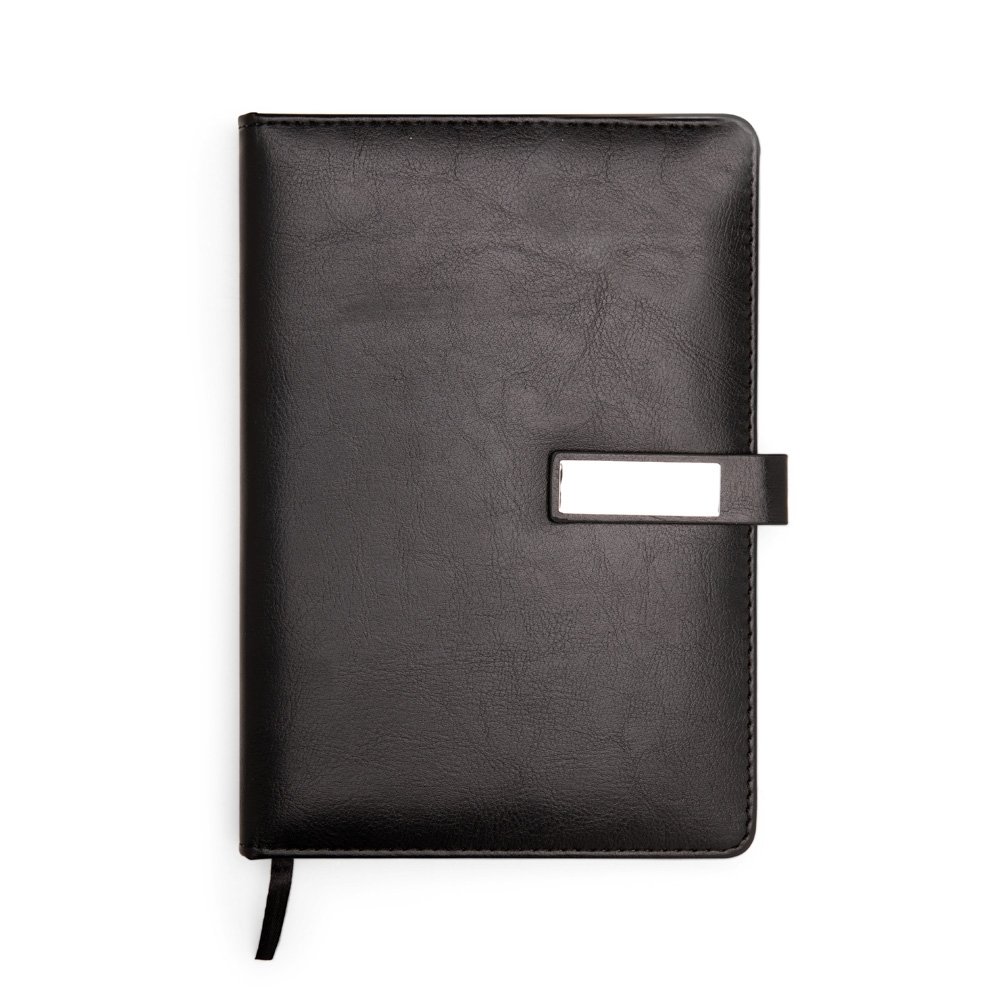 Caderneta Tipo Moleskine Couro Sintético Personalizada MB19110 - Imagem 7