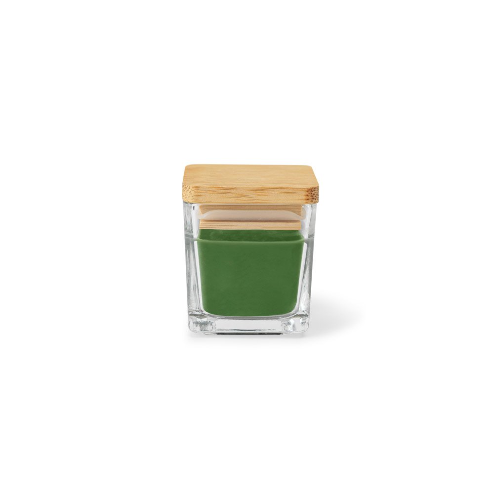Vela Aromática em Copo de Vidro e Tampa de Bambu Personalizada MB95096 - Imagem 7